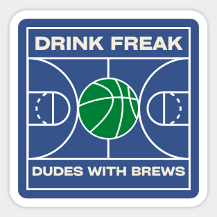 Drink Freak Sticker